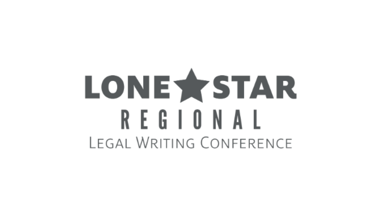 Logo that says Lone Star Regional Legal Writing Conference