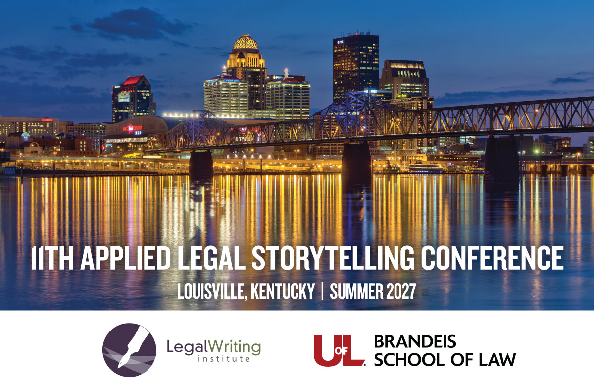 11th Biennial Applied Legal Storytelling Conference - Save the Date