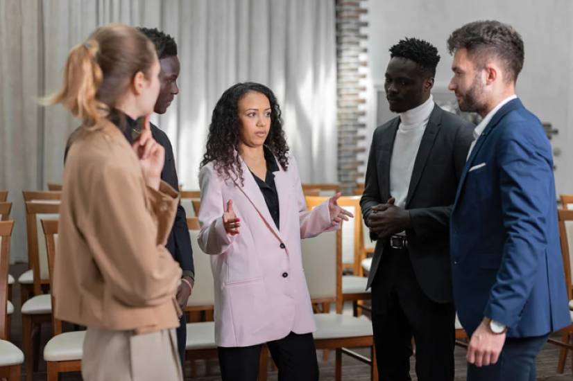 Stock photo of committee