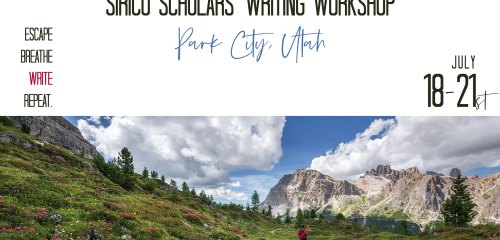 Image announcing 2023 Sirico Scholars' Workshop, July 18-21, 2023, Park City Utah